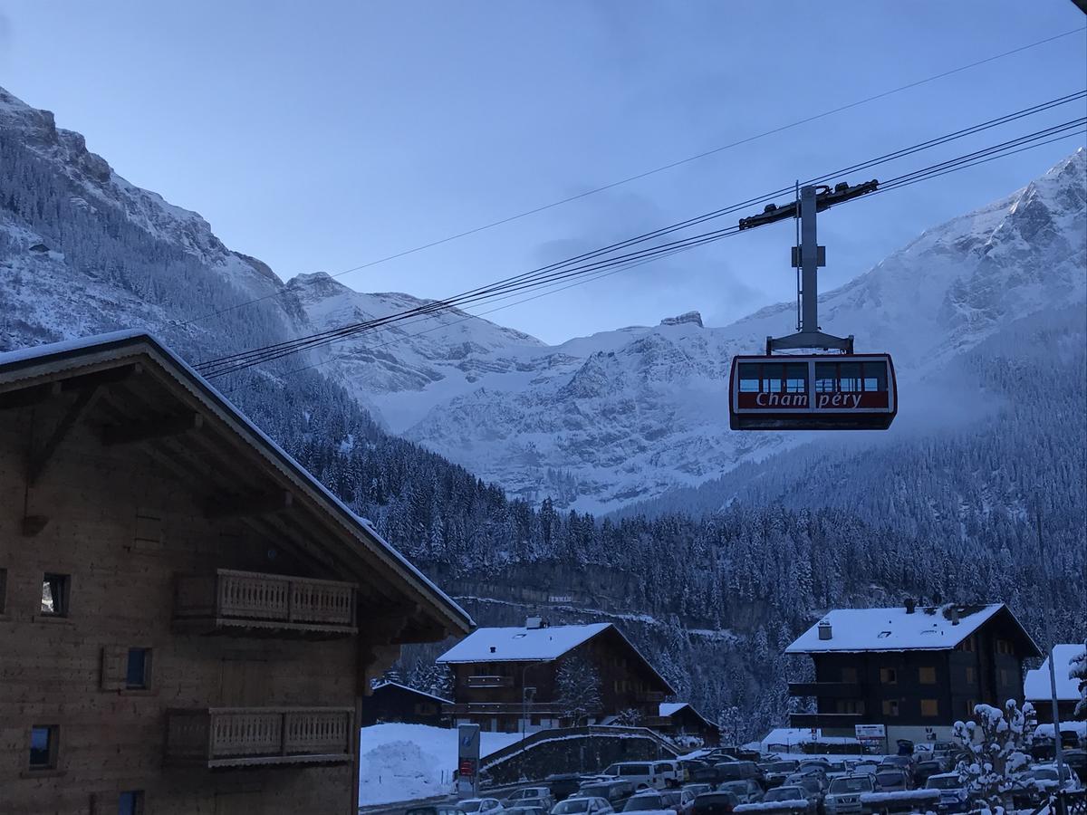 Apartment Champery Grand Pre A Buitenkant foto